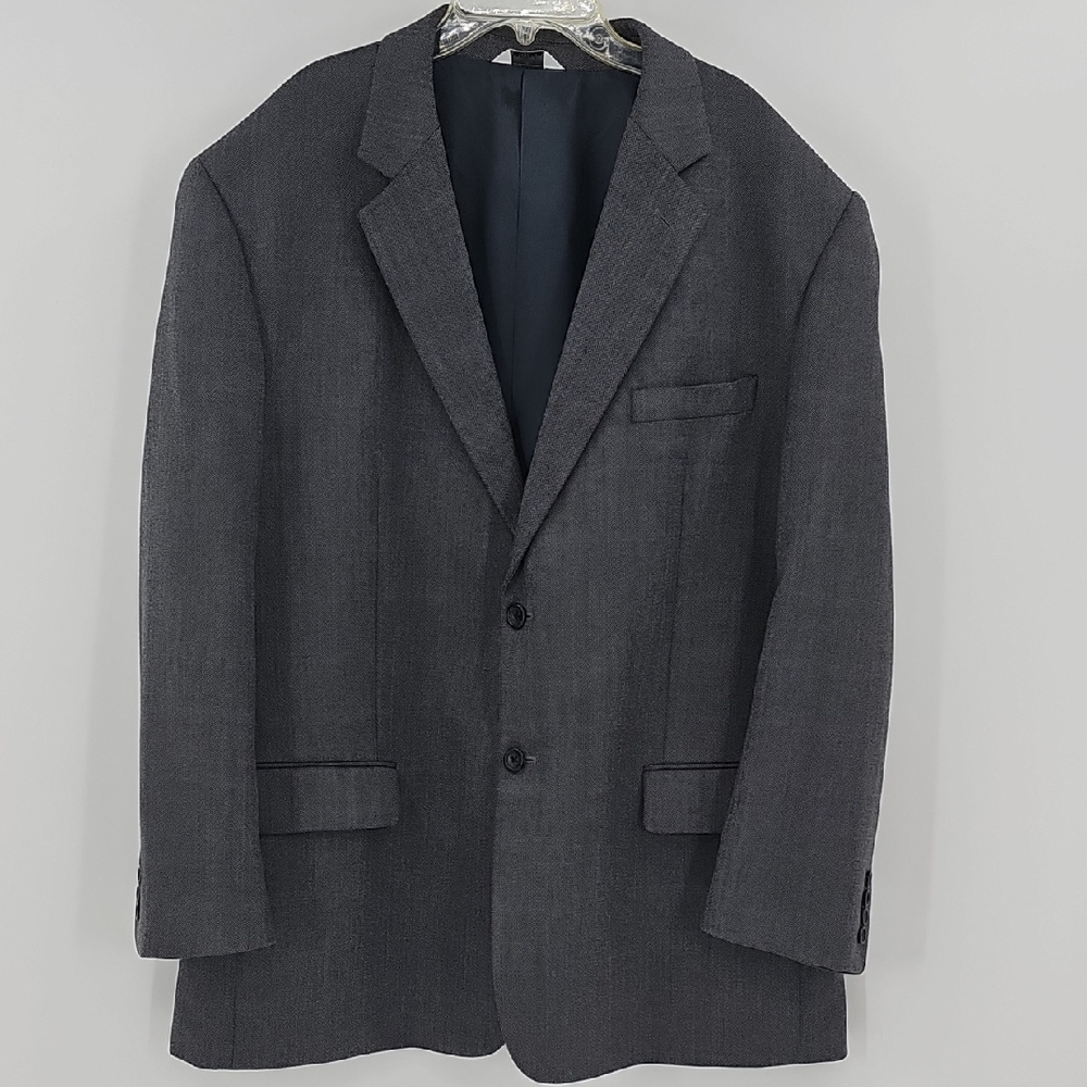 Joseph Feiss International Men's Tweed 100% Wool Coat Blazer Size 48R